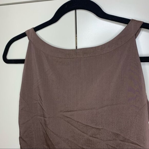 Hawks Buttoned Rayon Blend Tank Dress - Picture 8 of 13